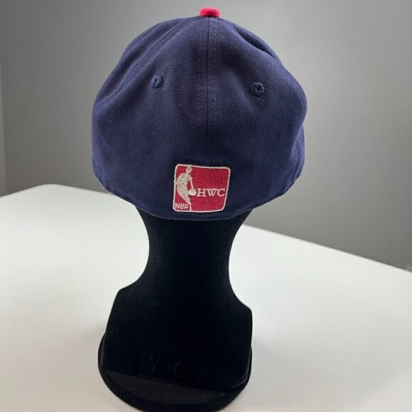 NBA Miami Heat New Era 59fifty hat fitted hot pink navy blue size 7 - Picture 3 of 6